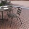 Flash Furniture Lila Bronze Metal Restaurant Stack Chairs with Metal Slats, 4PK 4-TLH-017C-BZ-GG - alternate 4